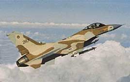 F-16 fighter (Photo: Israel Air Force website)