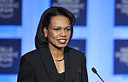 Secretary of State Rice at Davos conference (Photo: AFP)