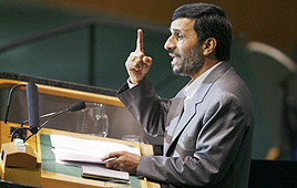 Iranian President Mahmoud Ahmadinejad (Photo: Reuters