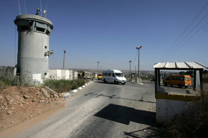 Atara - Bir Zeit checkpoint north of Ramallah in the West Bank - June 2009