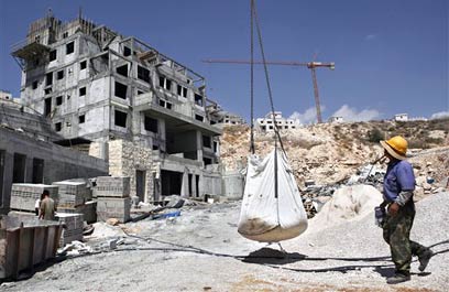 Har Homa construction site (Photo: AP)