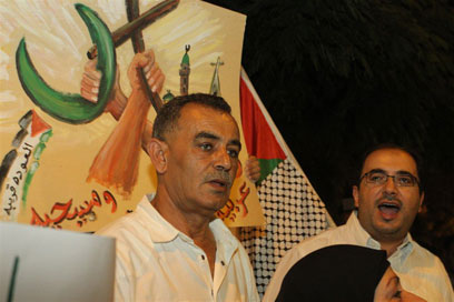 MK Zahalka blames government (Photo: Ofer Amram)