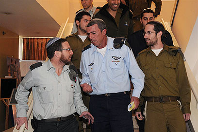 מפגש הרבנים הצבאיים בבית החייל (צילום: ירון ברנר)