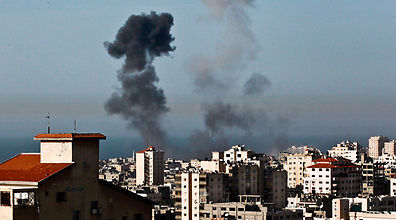 IAF strike in Gaza (Photo: EPA)