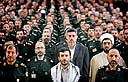 Mahmoud Ahmadinejad and top officials, officers (Archive photo: Reuters)