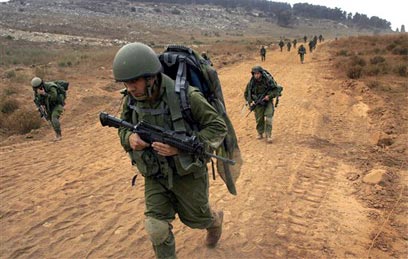 Soldati israeliani nel sud del Libano