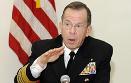 Admiral Mike Mullen, chairman of the US Joint Chiefs of Staff (Photo: Mati Stern, US Embassy)