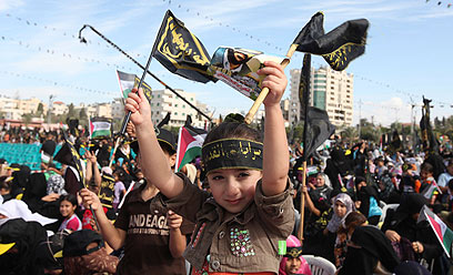 תומכי הג'יהאד האיסלאמי. עידוד מאיראן לפעול עכשיו (צילום: רויטרס)