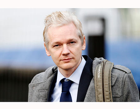 Julian Assange Photo:Reuters