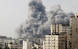 IAF strike in Gaza (Photo: AP)