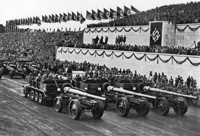 הצבא הגרמני ב-1935 (צילום: Getty Images)