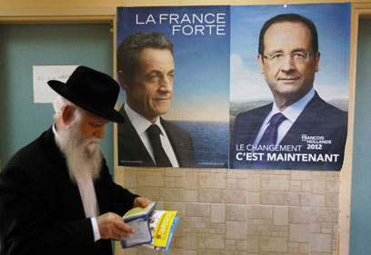 יהודי צרפת תמכו גם הם בסרקוזי (צילום: רויטרס)