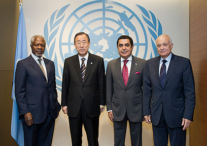 הבכירים דנים באו"ם בהפרות זכויות האדם בסוריה (צילום: רויטרס)