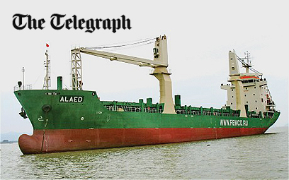 הכיסוי הביטוחי של הספינה הוסר בשל אופי נסיעתה. "אלייד" הרוסית