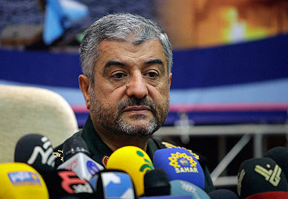 מפקד משמרות המהפכה מוחמד ג'עפרי  (צילום: AP)