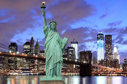 אנחנו פחות באים מבעבר. פסל החירות במנהטן (צילום: Sutterstock)