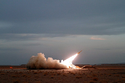 ניסוי טילים איראני. הפרת הסנקציות (ארכיון) (צילום: AP)
