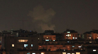 Rocket attack on Rishon Lezion (Photo: Naor Eini)