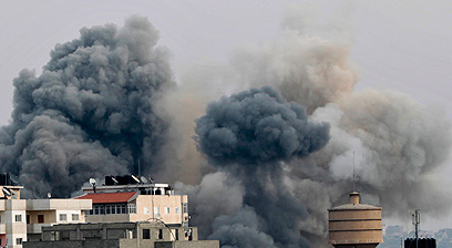 הפלסטינים דיווחו על 163 הרוגים במהלך המבצע (צילום: רויטרס)