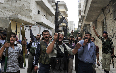 Syrian rebels in Aleppo (Photo: AFP)