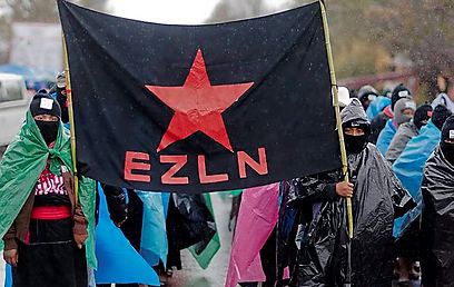 EZLN march in Chiapas (Photo: AFP)