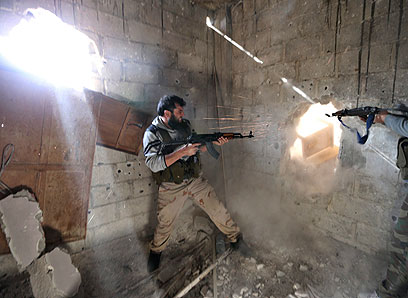 Fighting in Damascus (Photo: Reuters)
