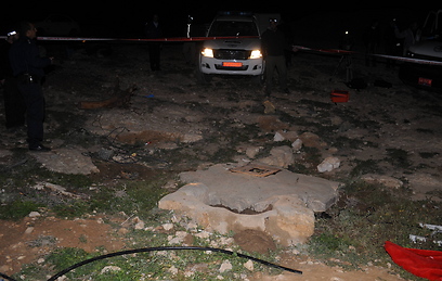 הבאר שבה נמצאה גופת הנערה (צילום: ישראל יוסף)