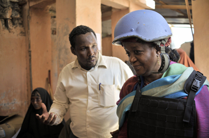 בנגורה בסומליה. "הסיפורים מזוויעים ושוברי לב" (צילום: AFP, TOBIN JONES   )