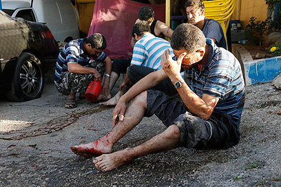 נפגעים בלבנון (צילום: רויטרס)