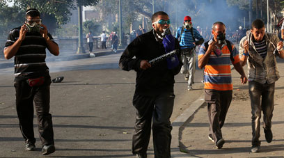 Clashes in Cairo (Photo: EPA)