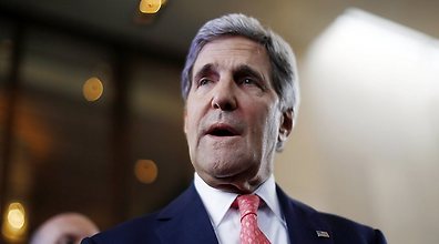 Kerry in Geneva (Photo: AFP)
