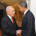 Peres and Obama Photo: GPO