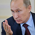 Calls for restraint. Putin Photo: AP
