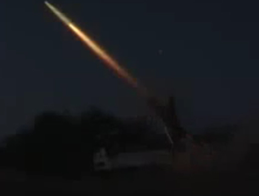 Watch: Triple rocket launch