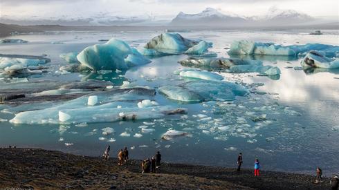 Льды Исландии. Фото: Дуби Роман